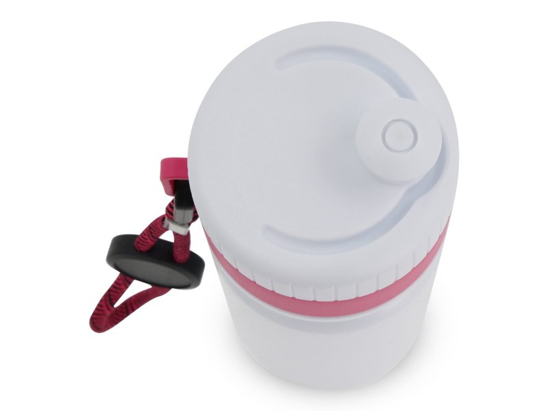 Sportfles met rand en koord 750ml Sportfles met rand en koord 750ml