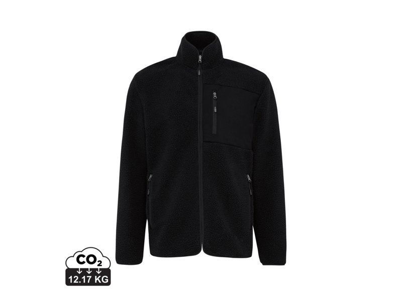 IQONIQ Diran gerecycled polyester pile-fleece jas