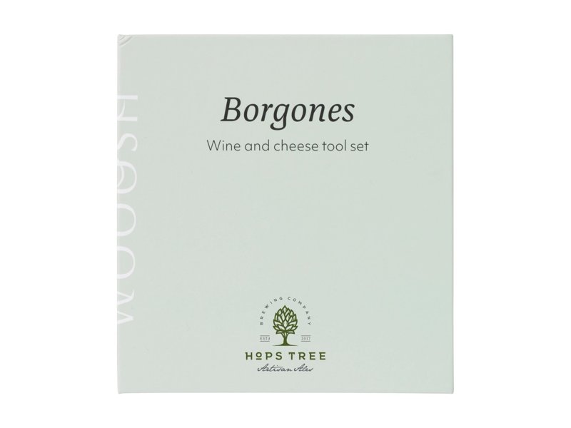 Wooosh Borgones Wine and Cheese Tool Set