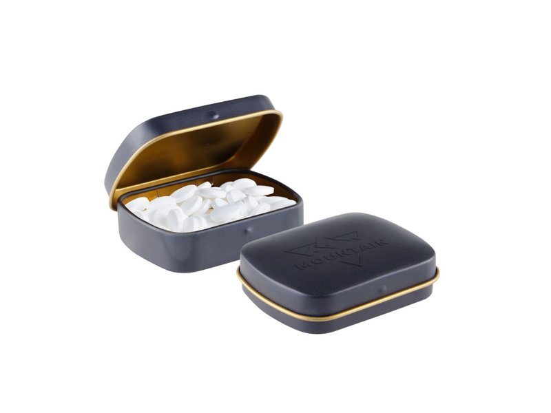 Mini scharnierblikje embossing