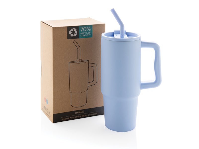 Luxe drinkbeker embrace rvs 900ml Luxe drinkbeker embrace rvs 900ml