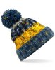 Beechfield - Corkscrew Pom Pom Beanie Beechfield - Corkscrew Pom Pom Beanie