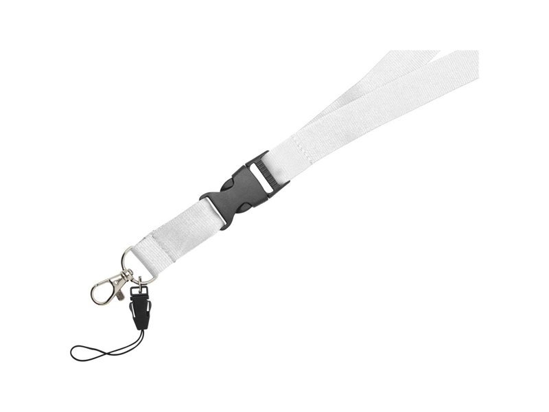 Sagan lanyard met afneembare gesp en telefoonhouder