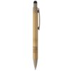 Balpen bamboe en tarwestro met stylus Balpen bamboe en tarwestro met stylus
