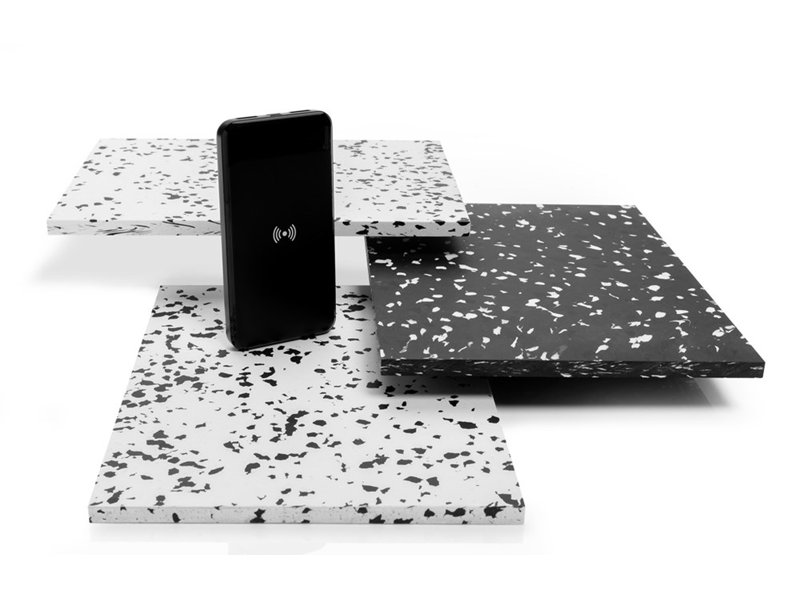 RCS standaard recycled plastic wireless powerbank