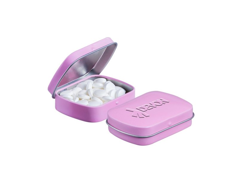 Mini scharnierblikje embossing