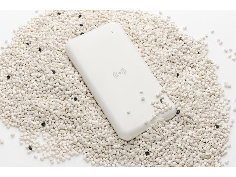 RCS standaard recycled plastic wireless powerbank