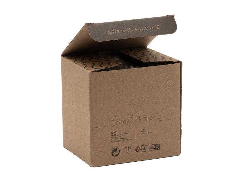 Retro Silver Emaille Mok 350 ml