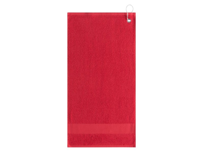 Sophie Muval golfhanddoek met clip, met een band