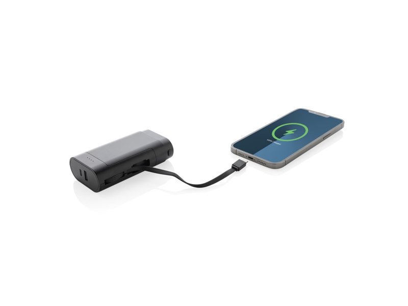 CycleCell 10.000 mAh powerbank met verwijderbare batterij