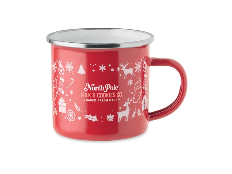 Kerst emaille mok 300ml SEASOMEL