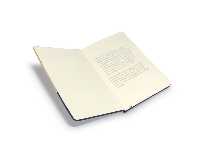 Notitieboek jute R-PET Notitieboek jute R-PET