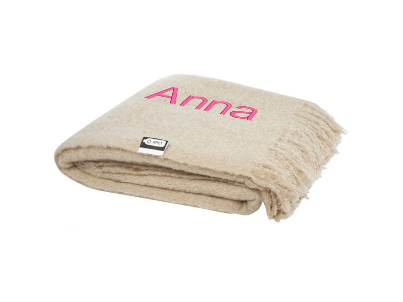 Ivy gerecyclede mohair deken