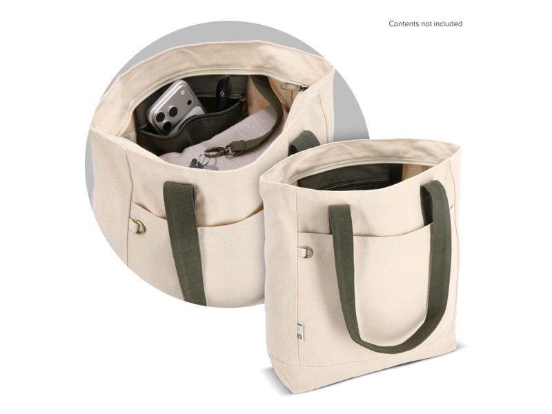 InSideOut Reuuz Canvas Draagtas 33 x 42 x 10 cm InSideOut Reuuz Canvas Draagtas 33 x 42 x 10 cm