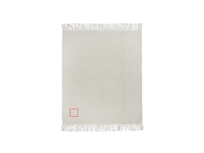 Ivy gerecyclede mohair deken