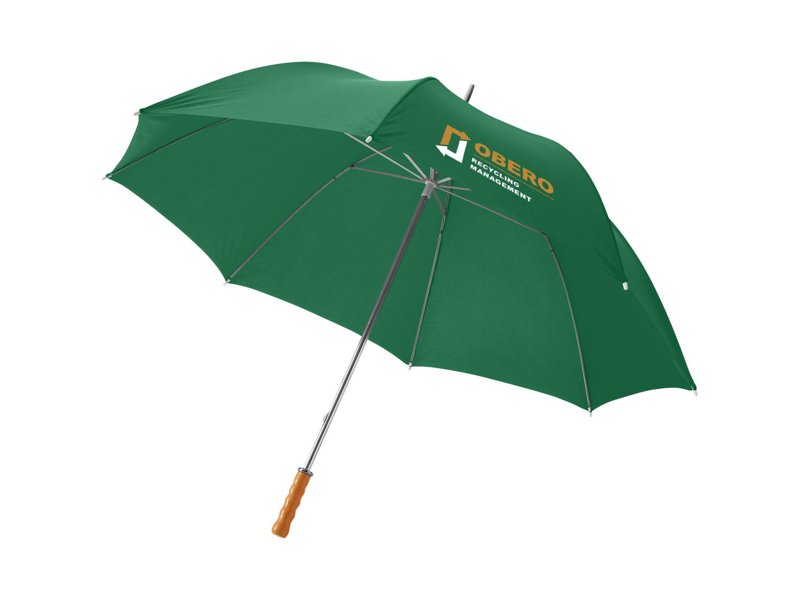 Luxe Golfparaplu Karl met Houten Handvat - Paraplu's Bedrukken met Uw Logo