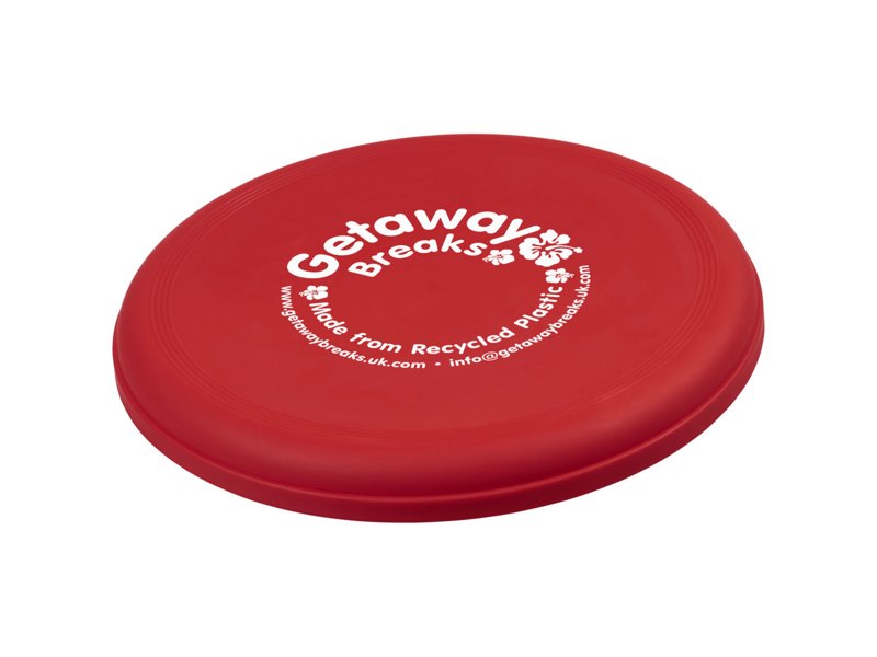 Orbit frisbee van gerecycled plastic