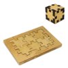 Houten kubus puzzel Houten kubus puzzel