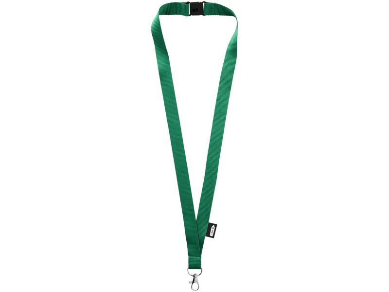 Tom gerecyclede PET lanyard met veiligheidssluiting