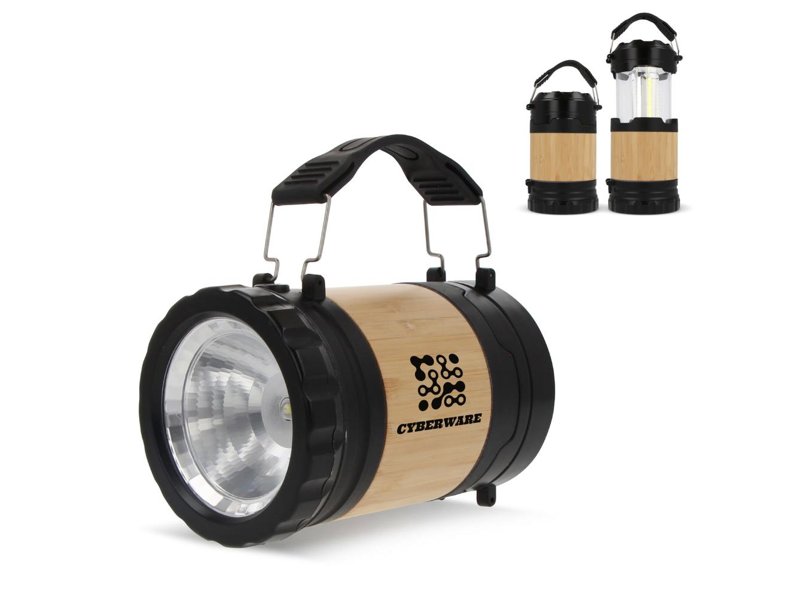 ABS & Bamboe Lamp & Zaklamp