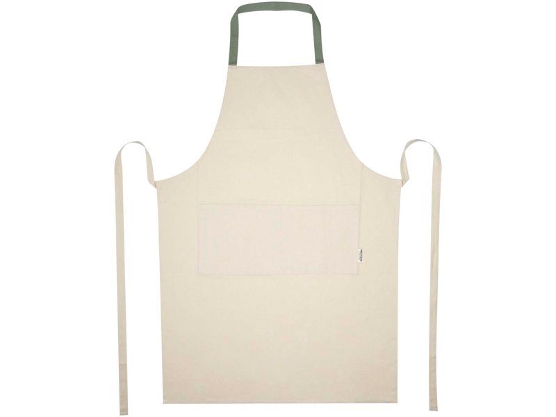 Nia schort van 200 g/m² gerecycled katoen