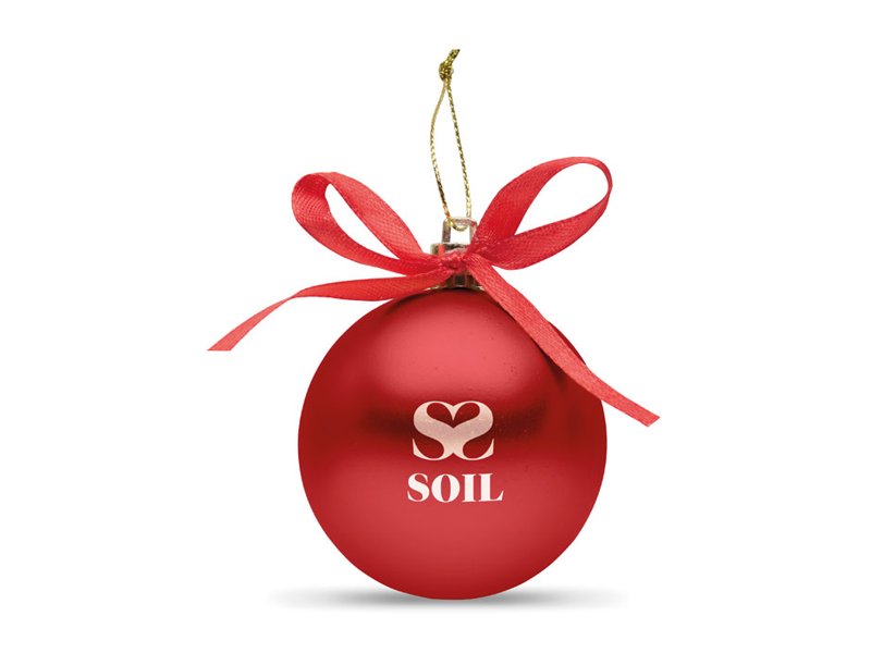 Kerstbal geschenkdoos