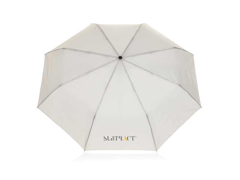 Yara 21" AWARE™ RPET paraplu in unikleur met karabijn hendel