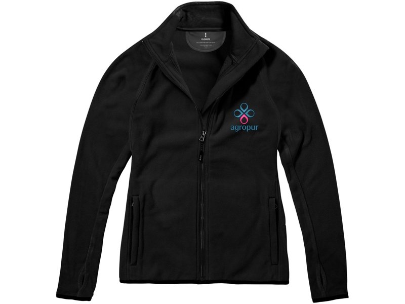 Borduren van fleece jassen met uw logo: de brossard micro fleece!