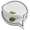 Sticky-Mate® tekstballonvormige gerecyclede sticky notes Sticky-Mate® tekstballonvormige gerecyclede sticky notes