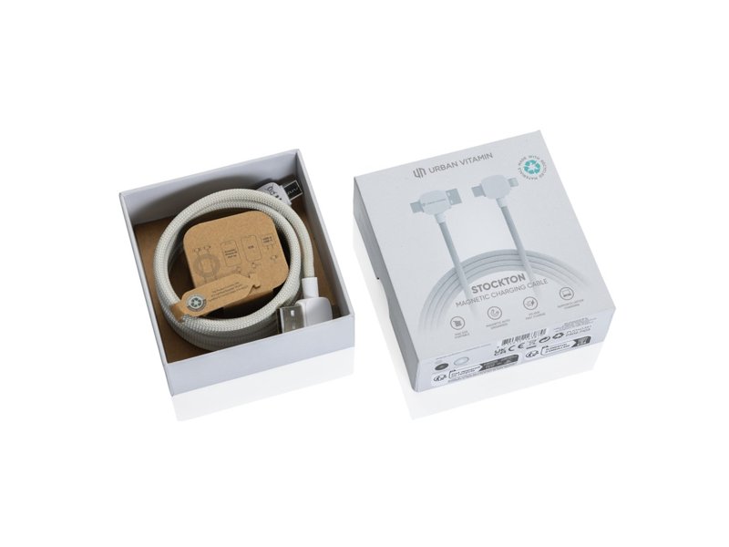 Urban Vitamin Stockton 65W gerecycled TPE/PET magn. kabel