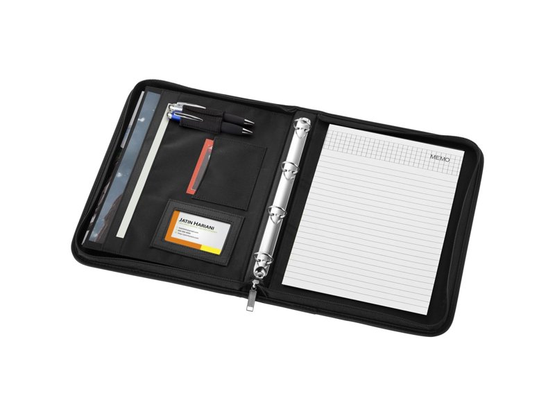 Stanford deluxe A4 portfolio met ritssluiting Stanford deluxe A4 portfolio met ritssluiting