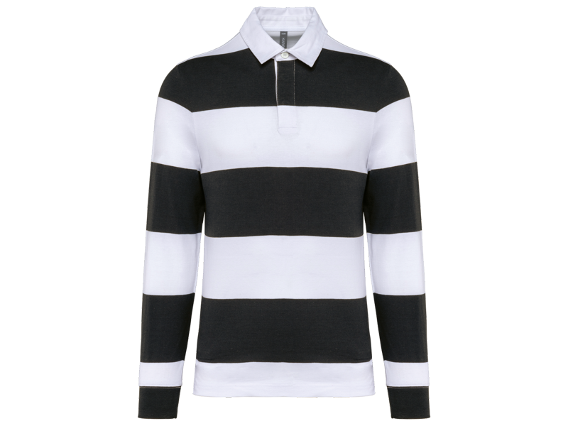 Kariban Rugbypolo gestreept
