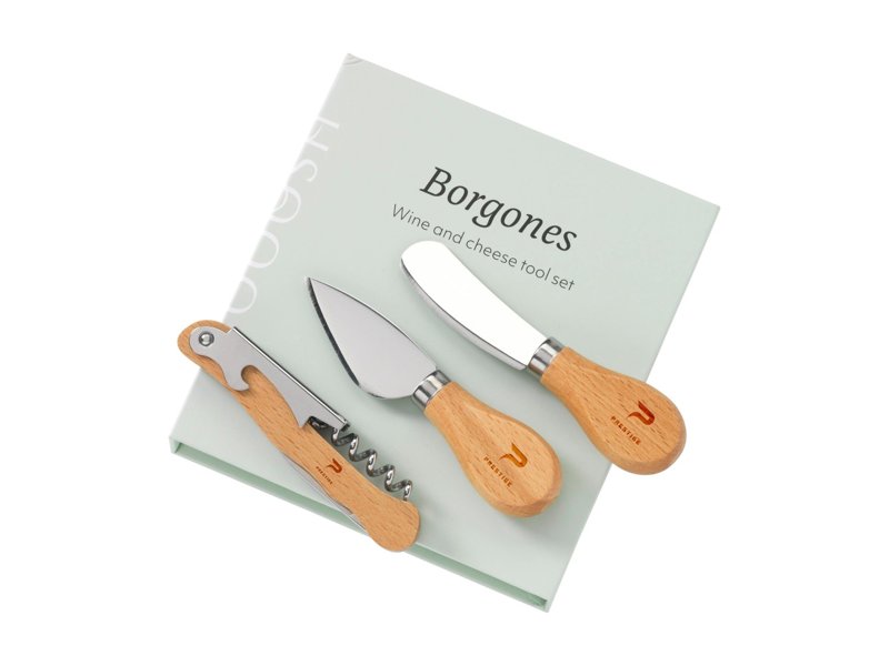 Wooosh Borgones Wine and Cheese Tool Set
