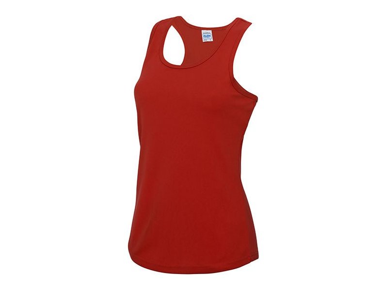 Dames sporthemd | AWDis Cool Vest Girlie » Met bedrukking of borduren