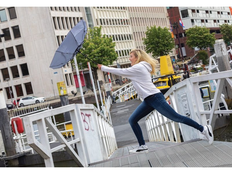 21" Impact AWARE™ RPET 190T bamboo auto open/dicht paraplu 21" Impact AWARE™ RPET 190T bamboo auto open/dicht paraplu