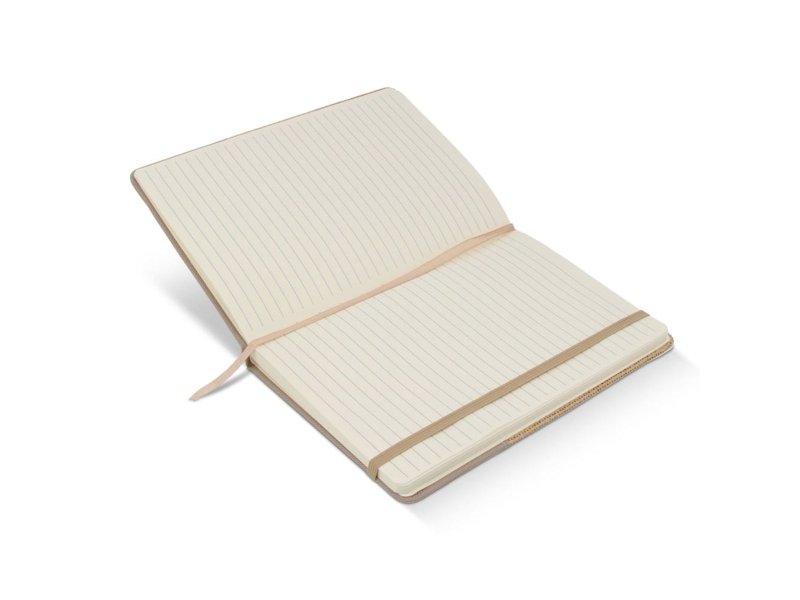 Notitieboek jute R-PET Notitieboek jute R-PET