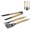 Barbecue gereedschapsset hout Barbecue gereedschapsset hout