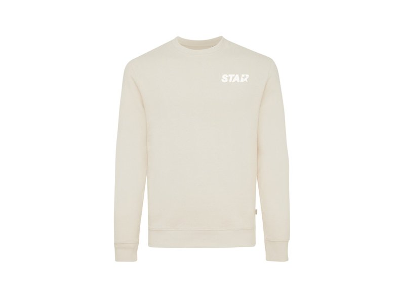 Sweater van gerecycled katoen sweater ongeverfd - minder belasting van het milieu