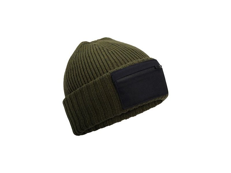 Beechfield - Zip Patch Beanie