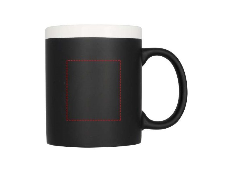 Chalk-write 330 ml beschrijfbare mok met krijt Chalk-write 330 ml beschrijfbare mok met krijt