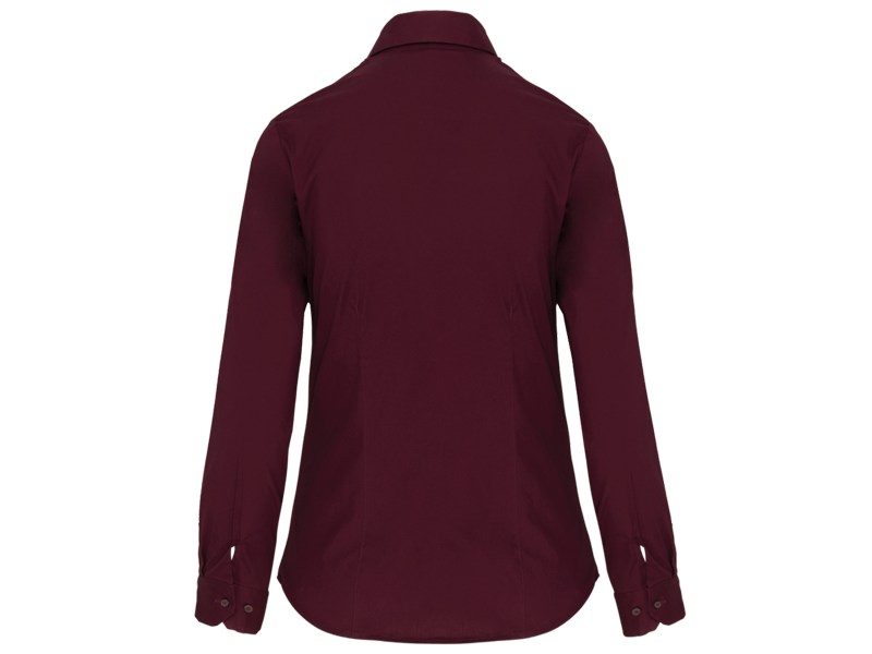 Kariban Dames stretch blouse lange mouwen Kariban Dames stretch blouse lange mouwen