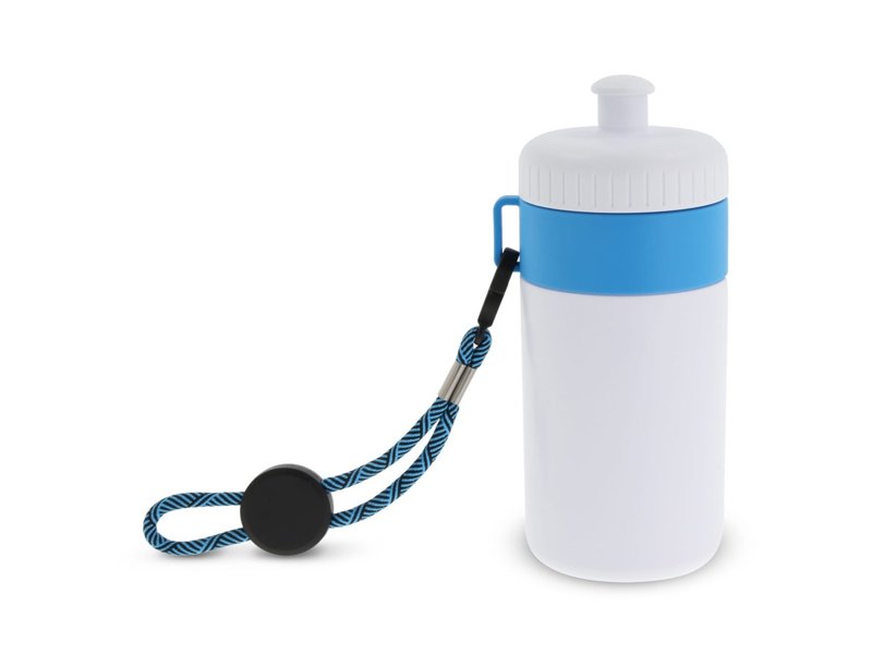 Bidon met rand en koord 500ml Bidon met rand en koord 500ml