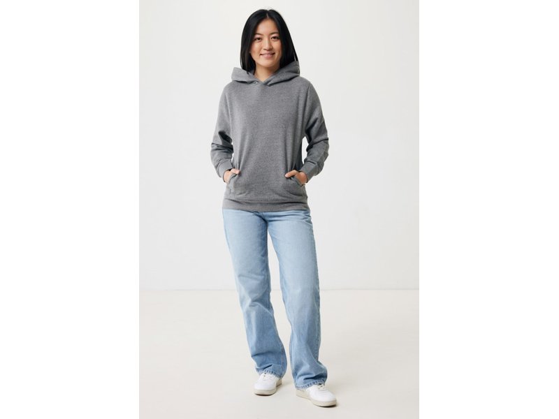 Iqoniq Yengo recycled katoen hoodie met steekzakken Iqoniq Yengo recycled katoen hoodie met steekzakken