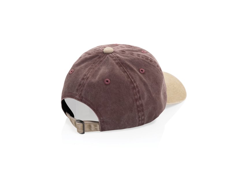 BEAU AWARE™ Washed 6 panel twill two tone cap BEAU AWARE™ Washed 6 panel twill two tone cap