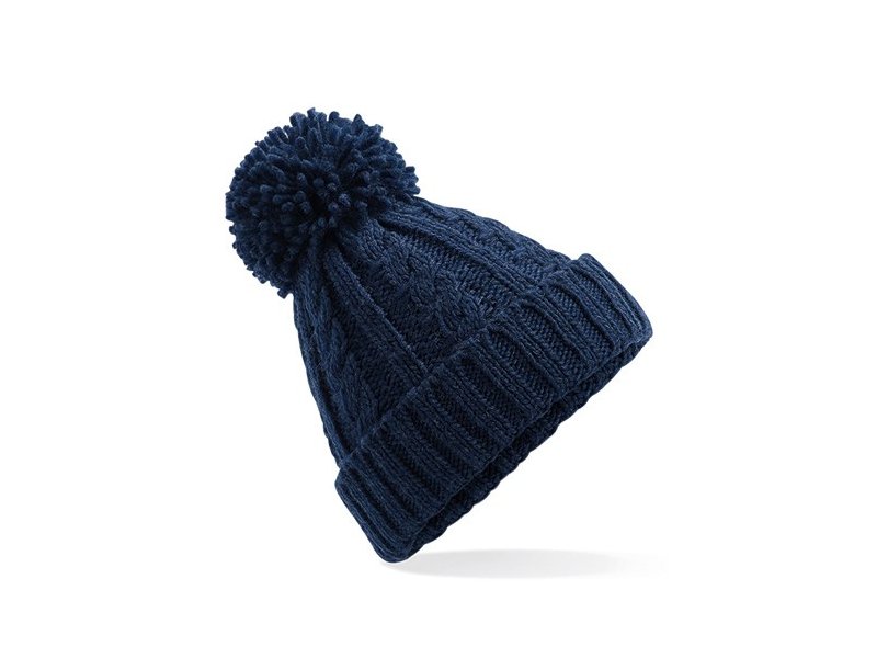 Beechfield - Cable Knit Melange Beanie Beechfield - Cable Knit Melange Beanie