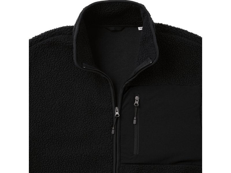 IQONIQ Diran gerecycled polyester pile-fleece jas