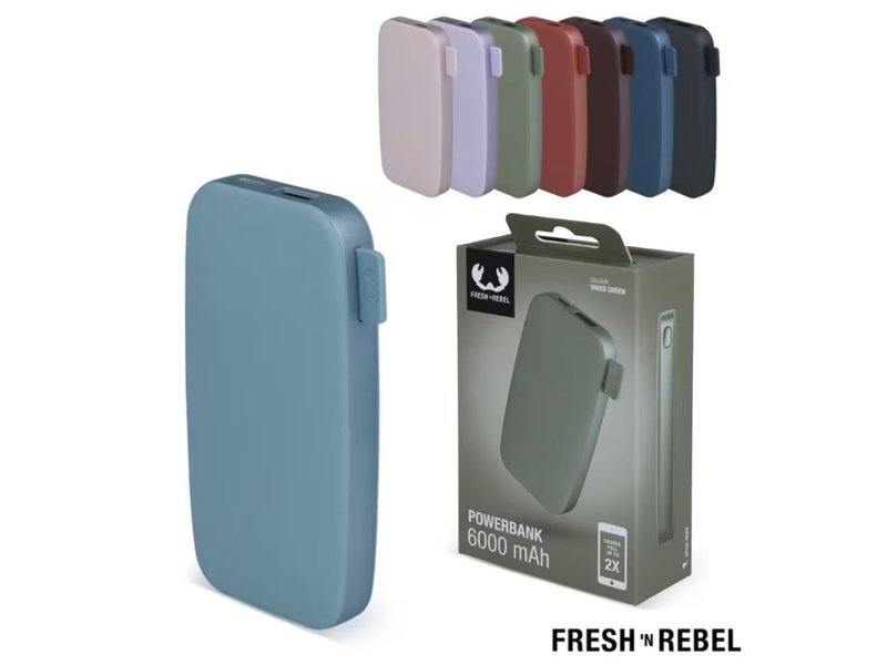 Fresh 'n Rebel Powerbank 6000 mAh USB-C