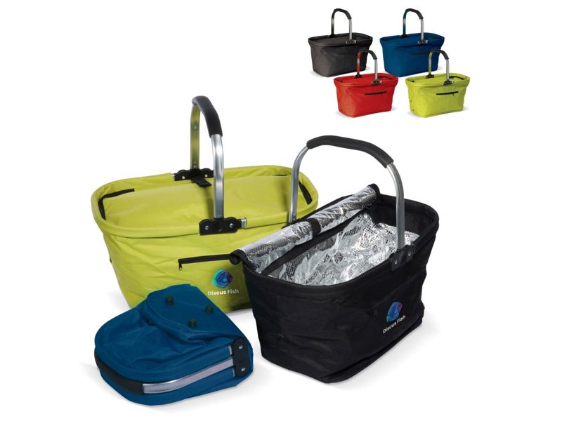 Picknickmand opvouwbaar 2-in-1 koeltas 600D