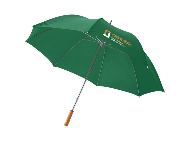 Luxe Golfparaplu Karl met Houten Handvat - Paraplu's Bedrukken met Uw Logo Luxe Golfparaplu Karl met Houten Handvat - Paraplu's Bedrukken met Uw Logo