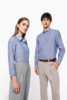Kariban Dames oxford blouse lange mouwen Kariban Dames oxford blouse lange mouwen